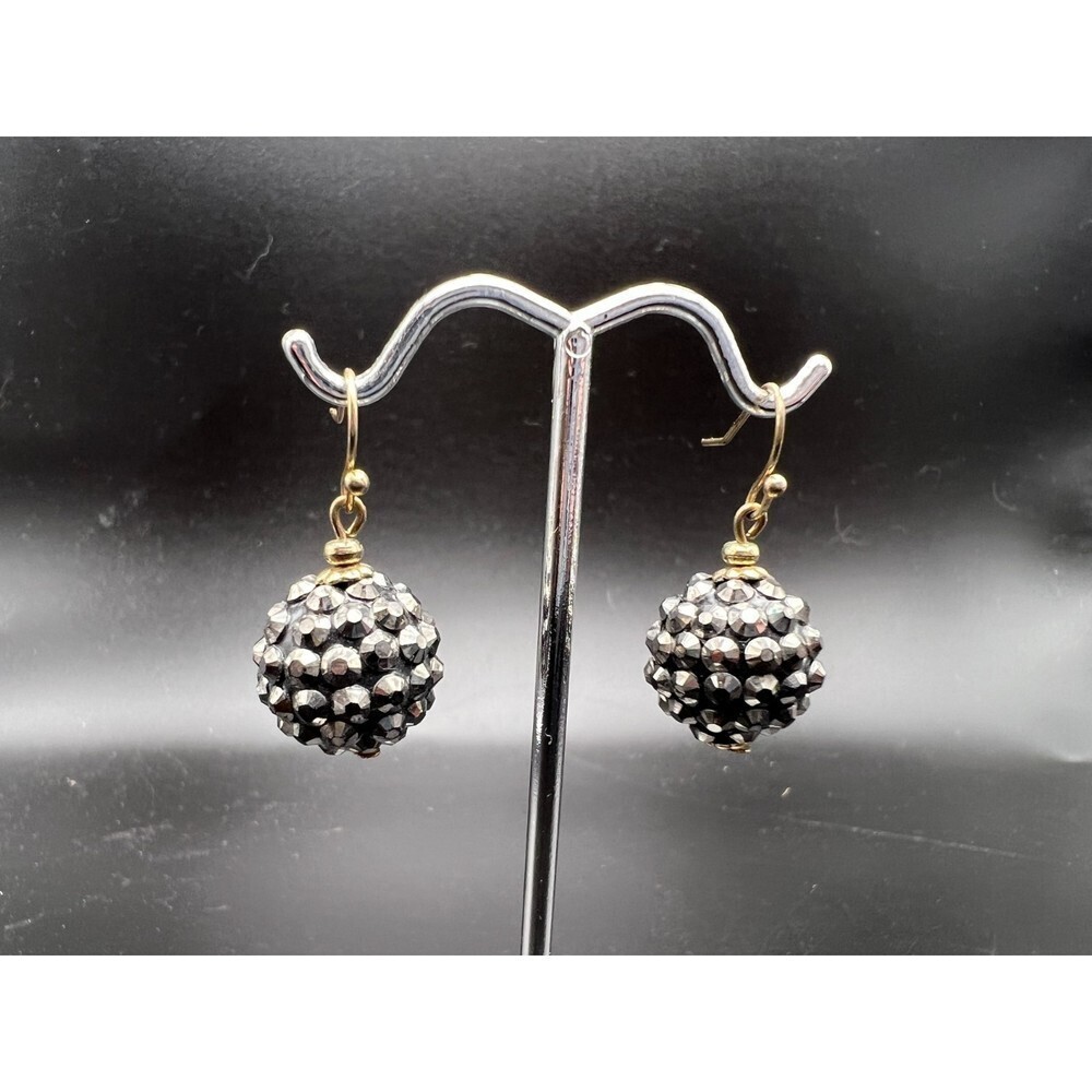 Beaded Ball Earrings